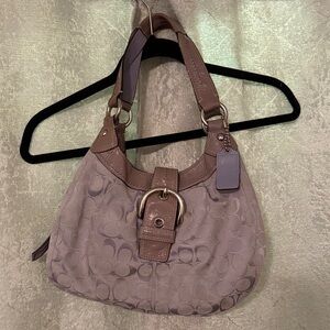 Authentic vintage coach purse lilac💜